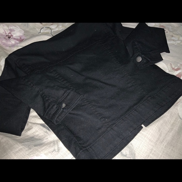 BRAND NEW! ELLE Collarless Denim Jacket - Picture 8 of 8